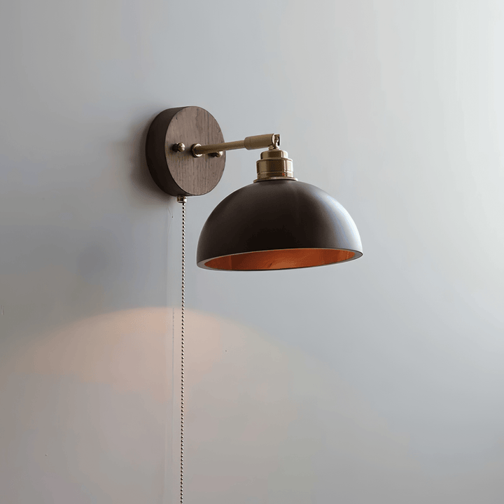 Vintage Wood Wall Lamp - Vakkerlight