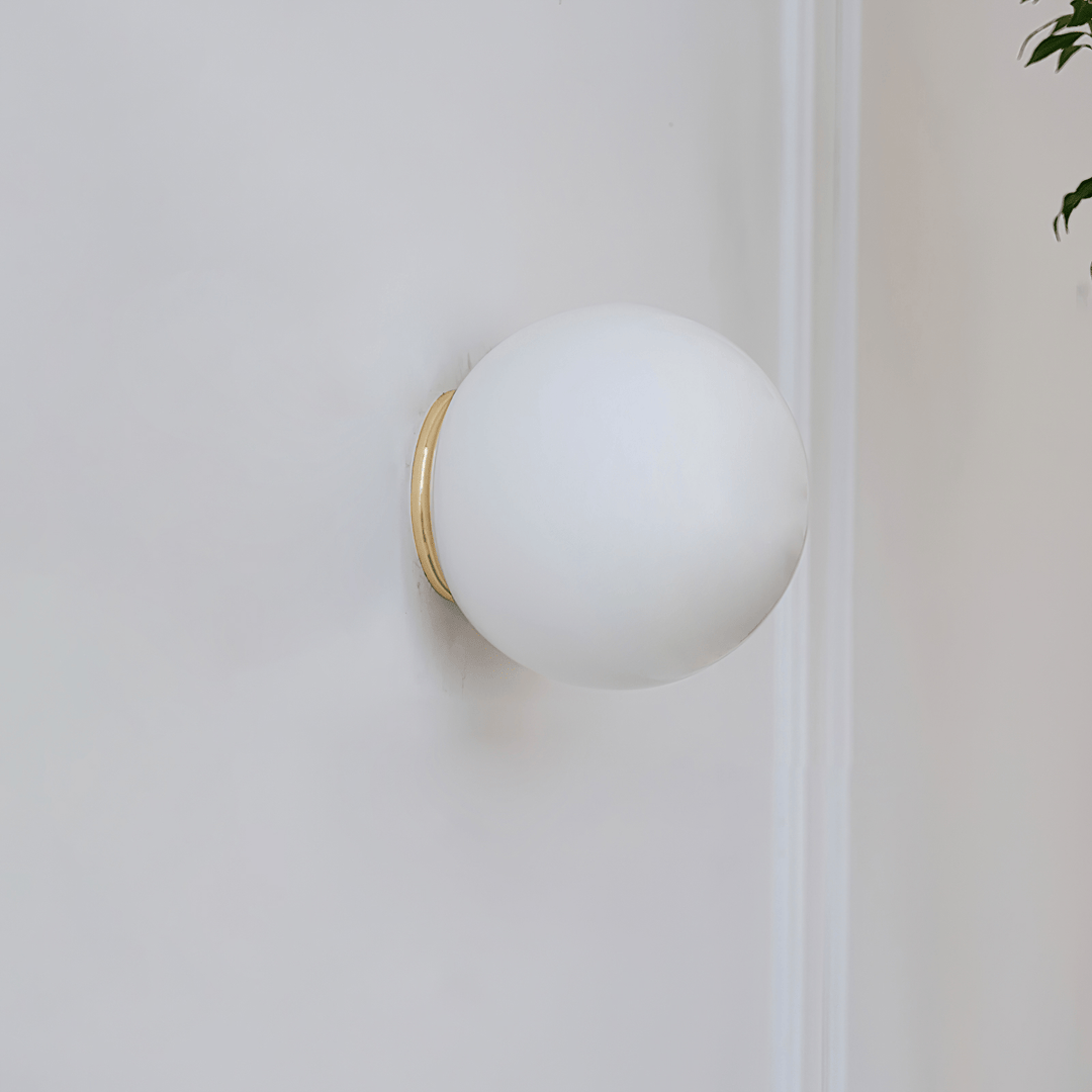 Glass Mini Orb Wall Lamp - Vakkerlight