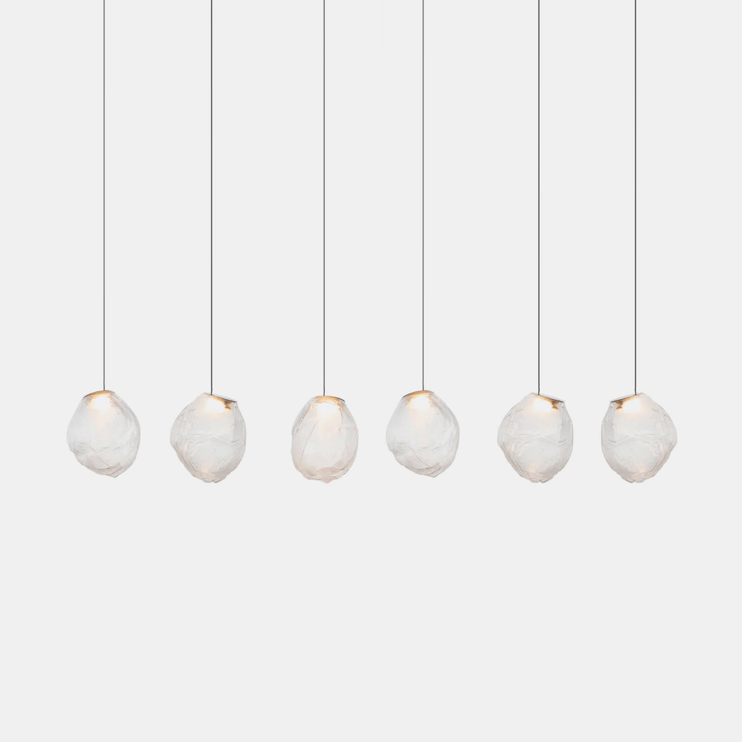 Liquid Glass Stone Pendant Light - Vakkerlight