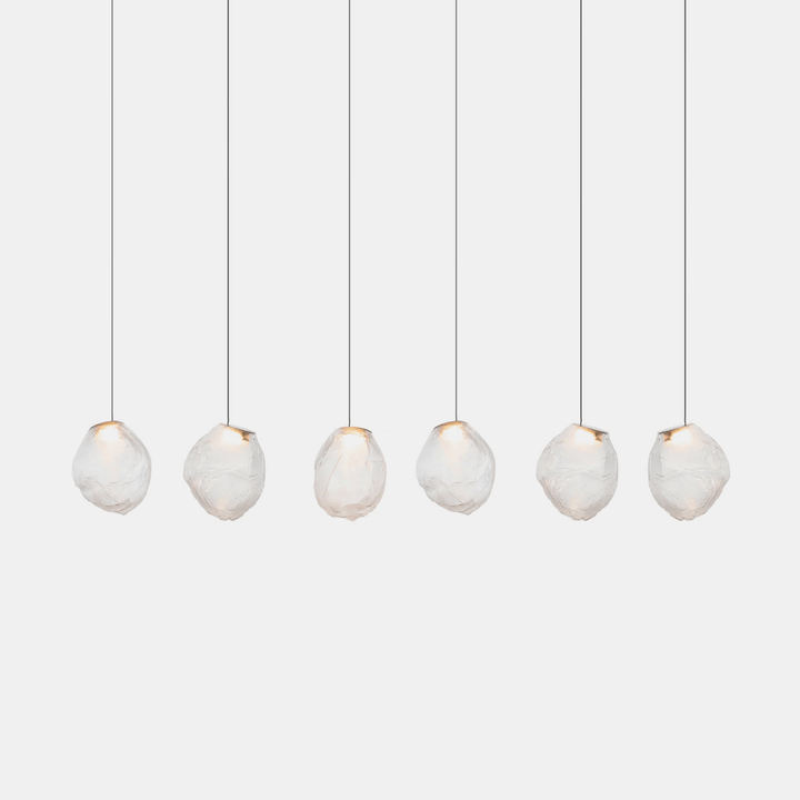 Liquid Glass Stone Pendant Light - Vakkerlight