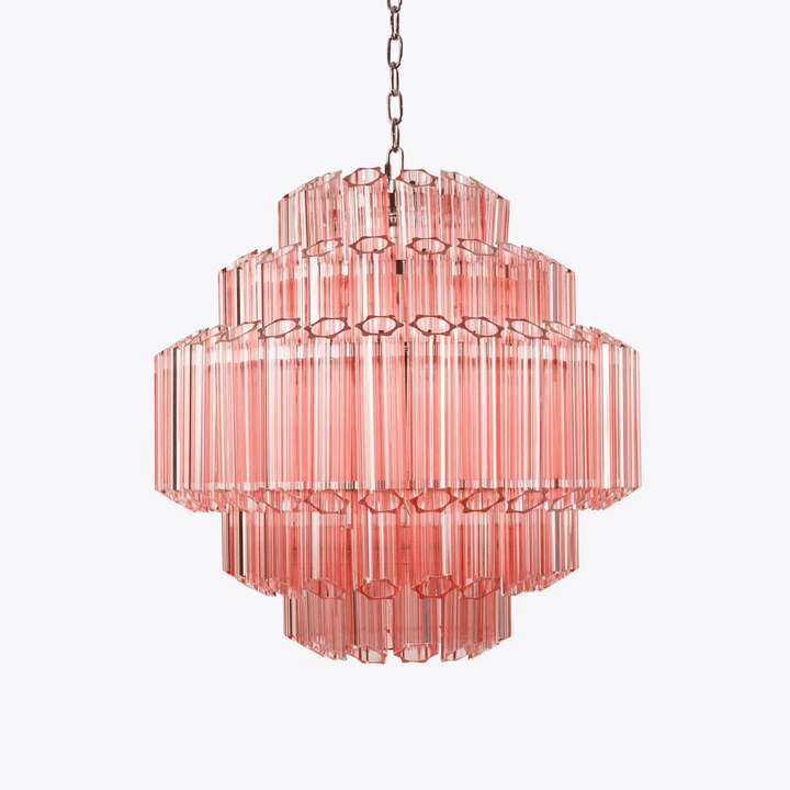 Pink Palermo Murano Chandelier - Vakkerlight