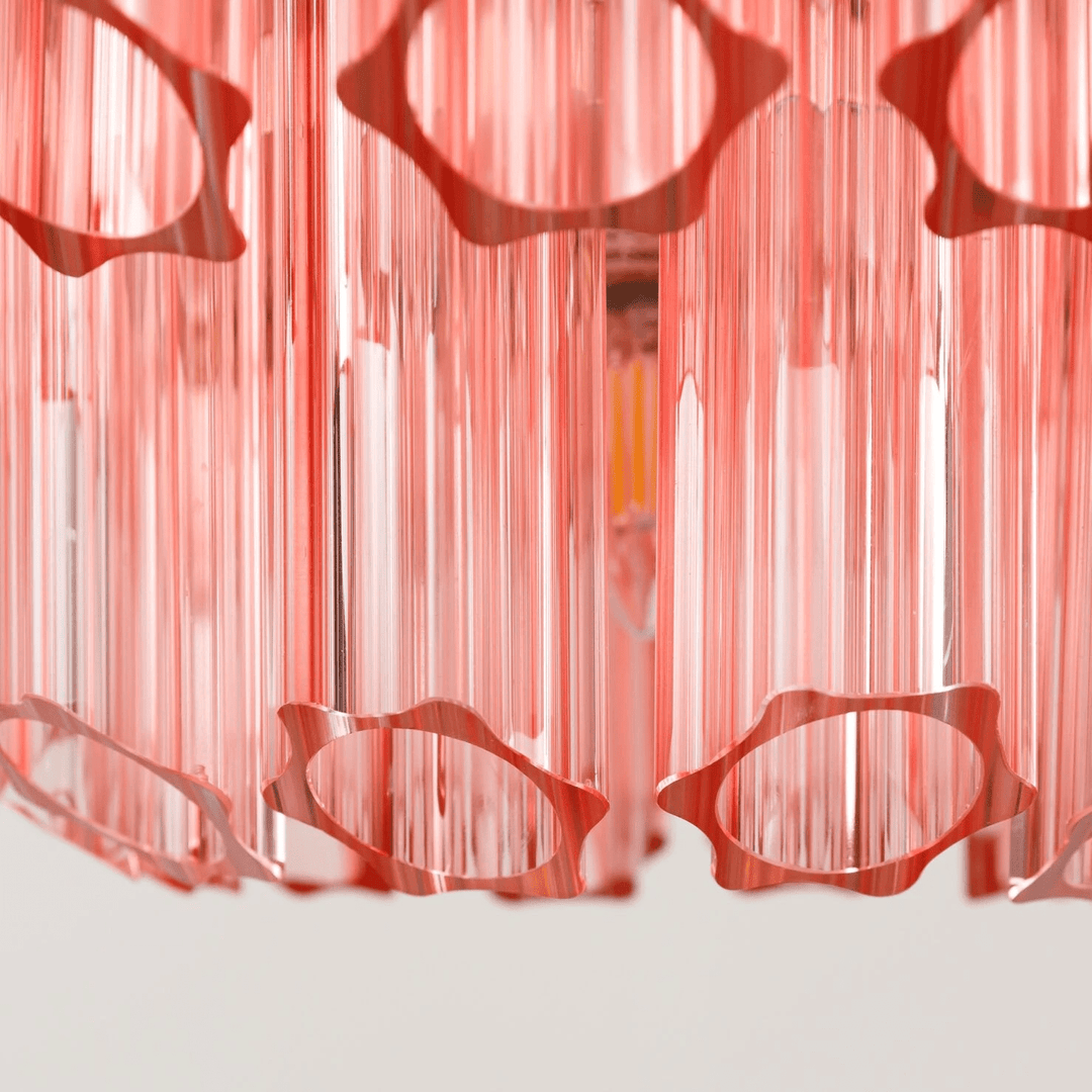Pink Palermo Murano Chandelier - Vakkerlight