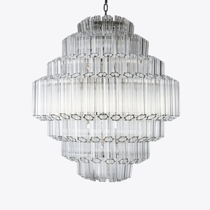 Clear Grande Palermo Chandelier - Vakkerlight