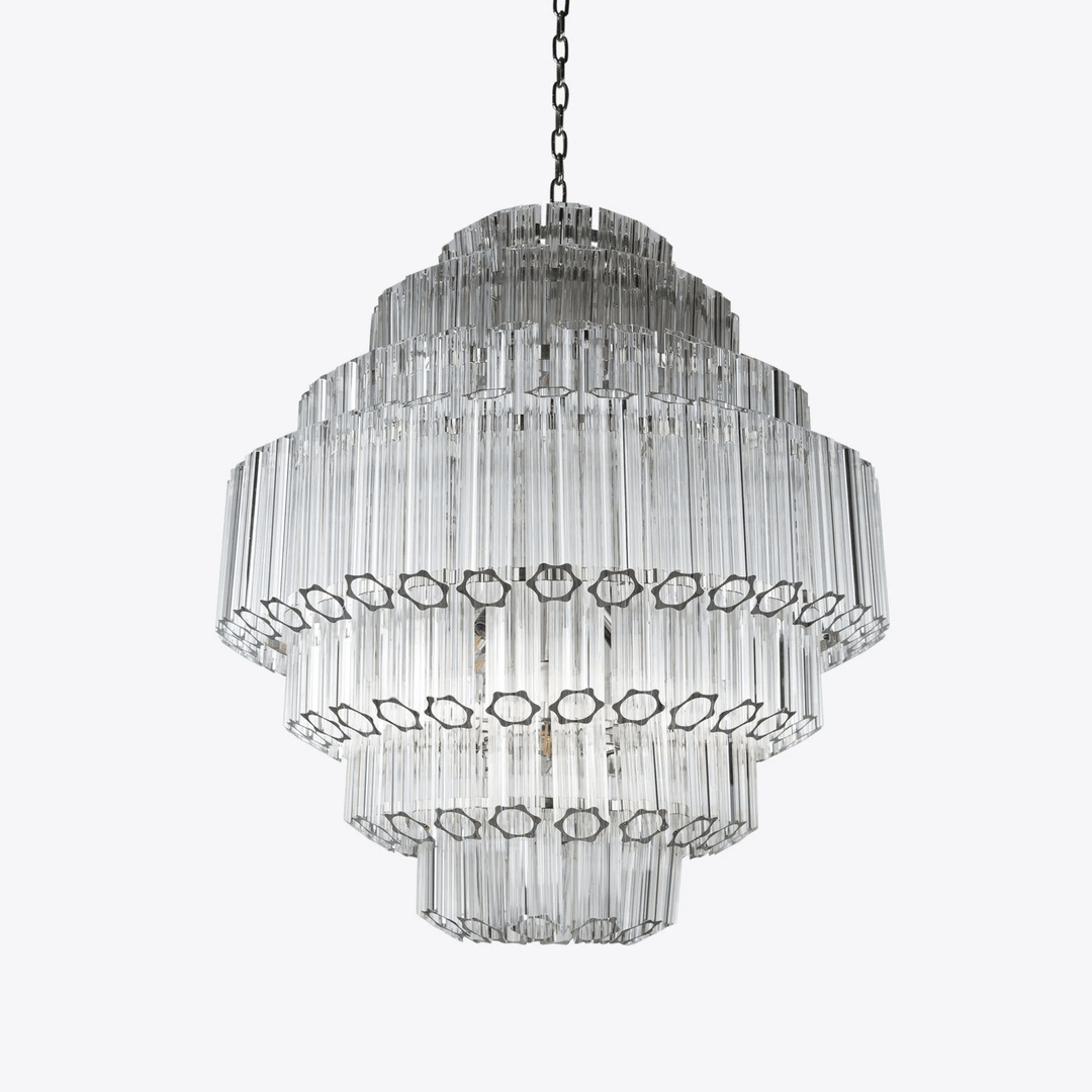 Clear Grande Palermo Chandelier - Vakkerlight