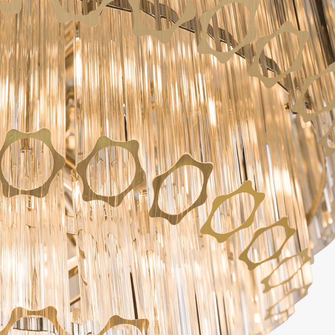 Clear Grande Palermo Chandelier - Vakkerlight