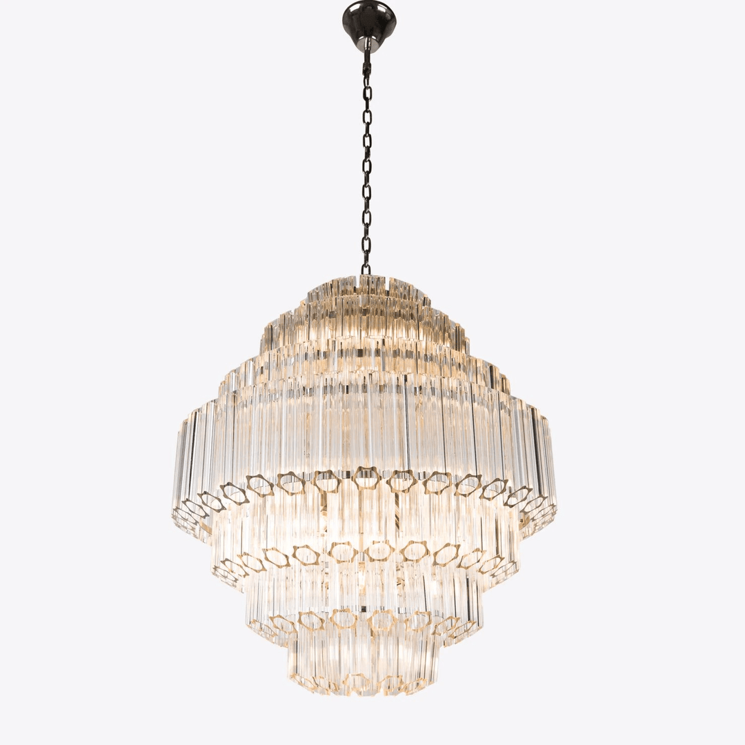 Clear Grande Palermo Chandelier - Vakkerlight