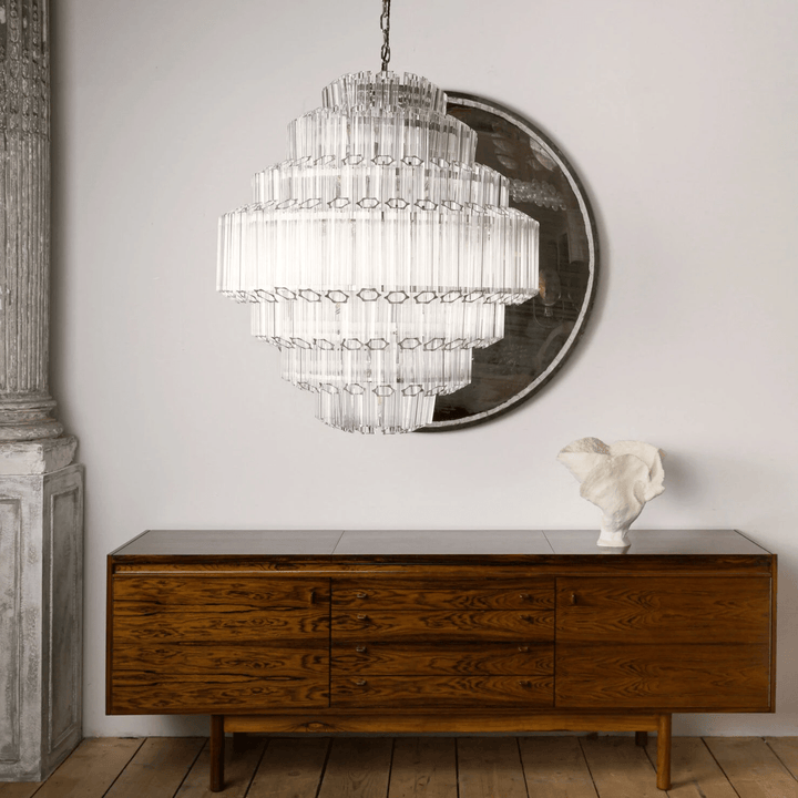 Clear Grande Palermo Chandelier - Vakkerlight
