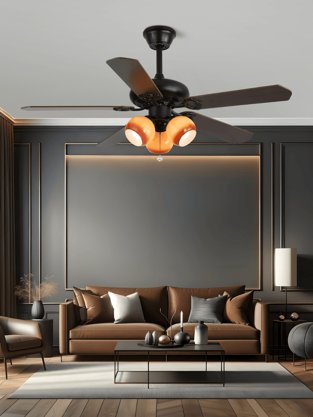 Calantha Bloom Ceiling Fan Light - Vakkerlight