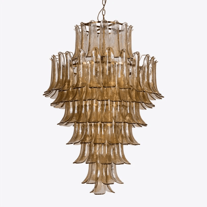 Amber Petalo Chandelier - Vakkerlight