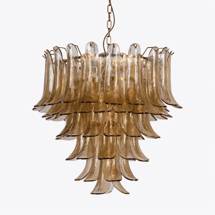 Amber Petalo Chandelier - Vakkerlight