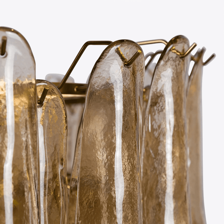 Amber Petalo Chandelier - Vakkerlight