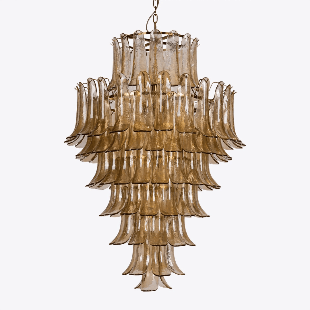 Amber Petalo Chandelier - Vakkerlight