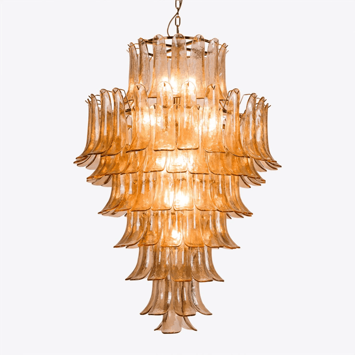 Amber Petalo Chandelier - Vakkerlight