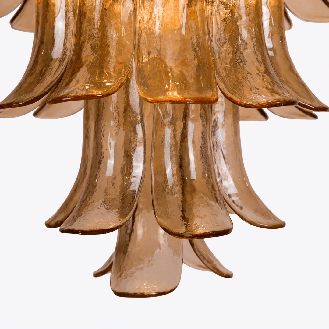 Amber Petalo Chandelier - Vakkerlight