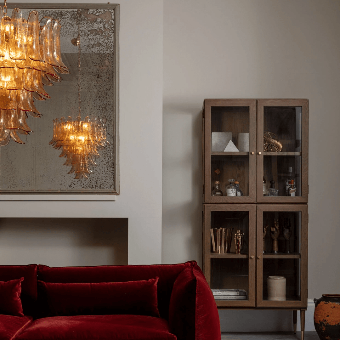 Amber Petalo Chandelier - Vakkerlight
