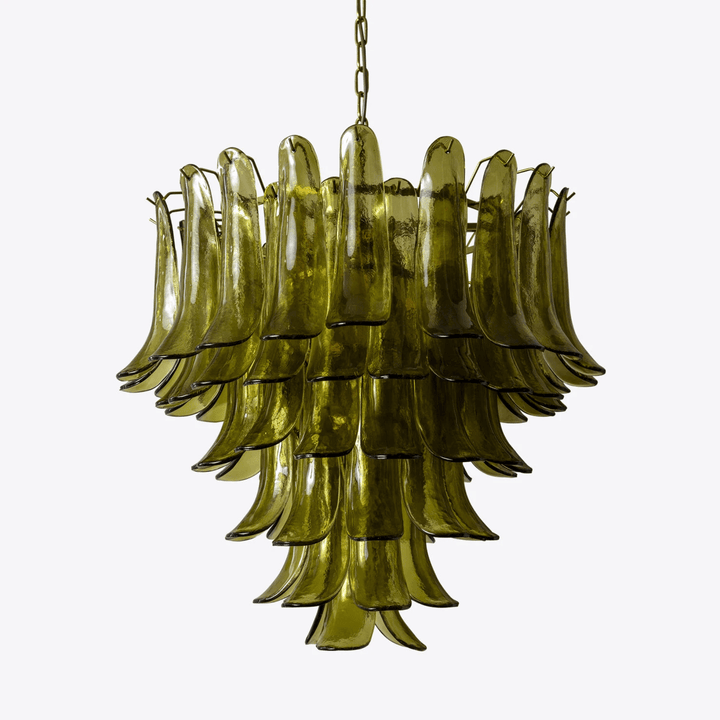 Green Petalo Chandelier - Vakkerlight