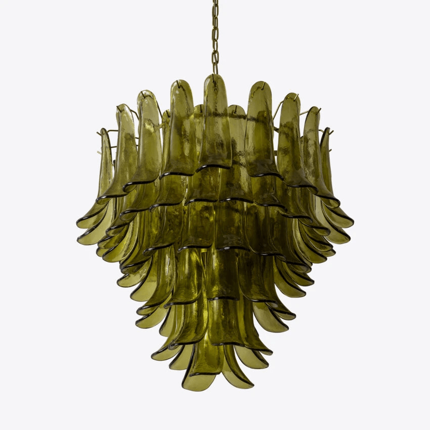 Green Petalo Chandelier - Vakkerlight