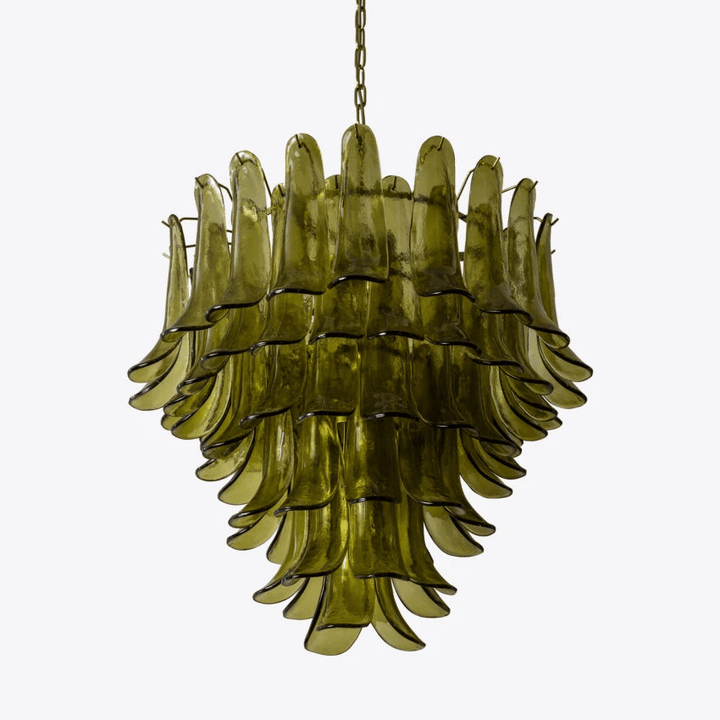 Green Petalo Chandelier - Vakkerlight