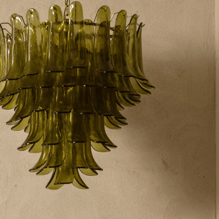 Green Petalo Chandelier - Vakkerlight