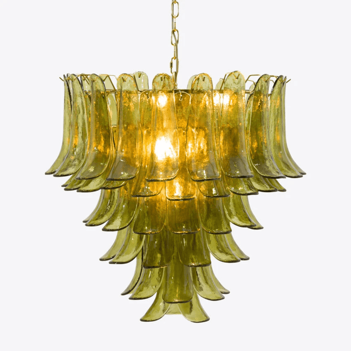 Green Petalo Chandelier - Vakkerlight