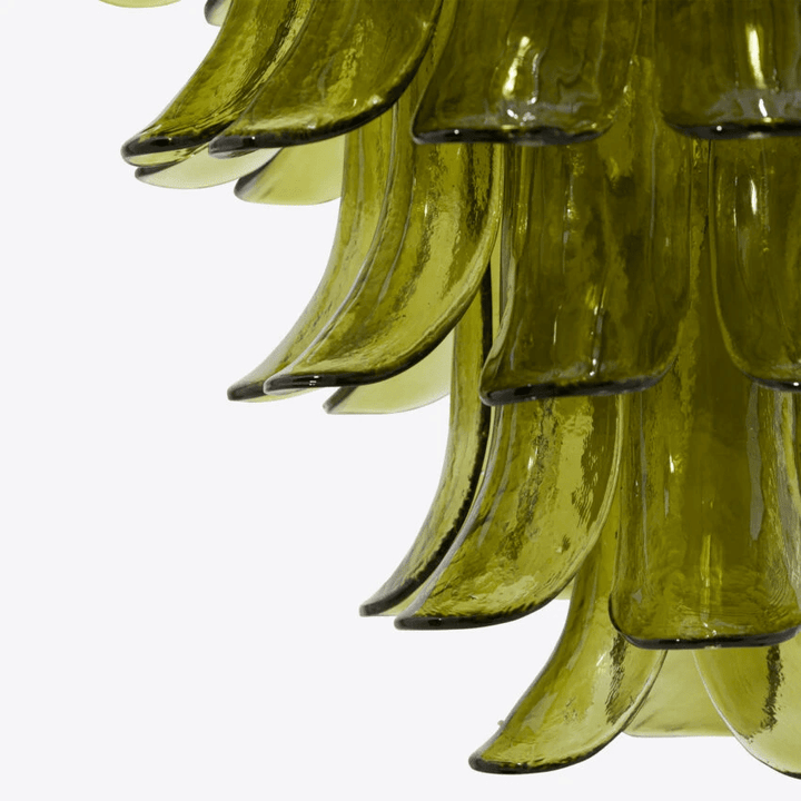 Green Petalo Chandelier - Vakkerlight