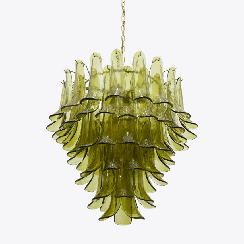 Green Petalo Chandelier - Vakkerlight