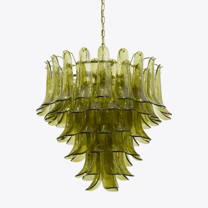 Green Petalo Chandelier - Vakkerlight