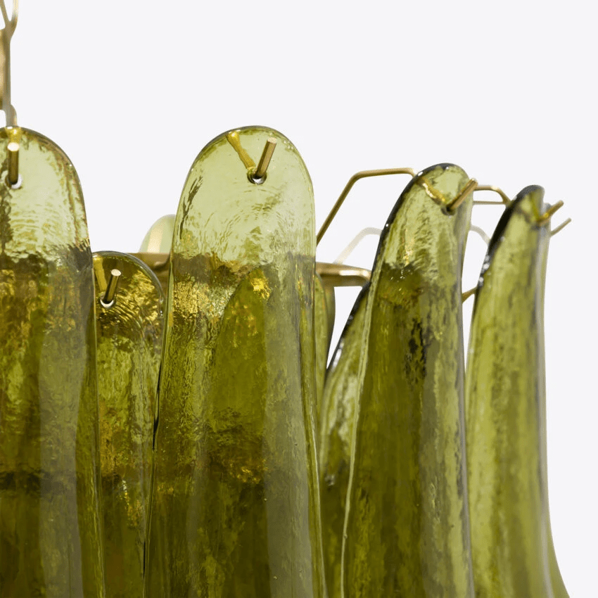 Green Petalo Chandelier - Vakkerlight