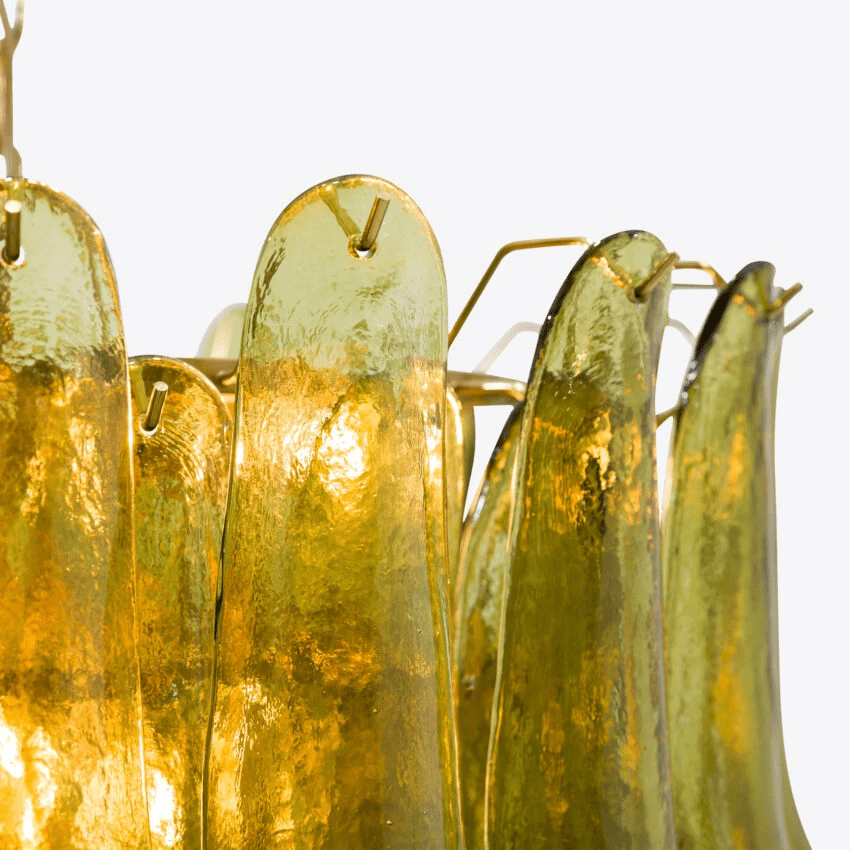 Green Petalo Chandelier - Vakkerlight