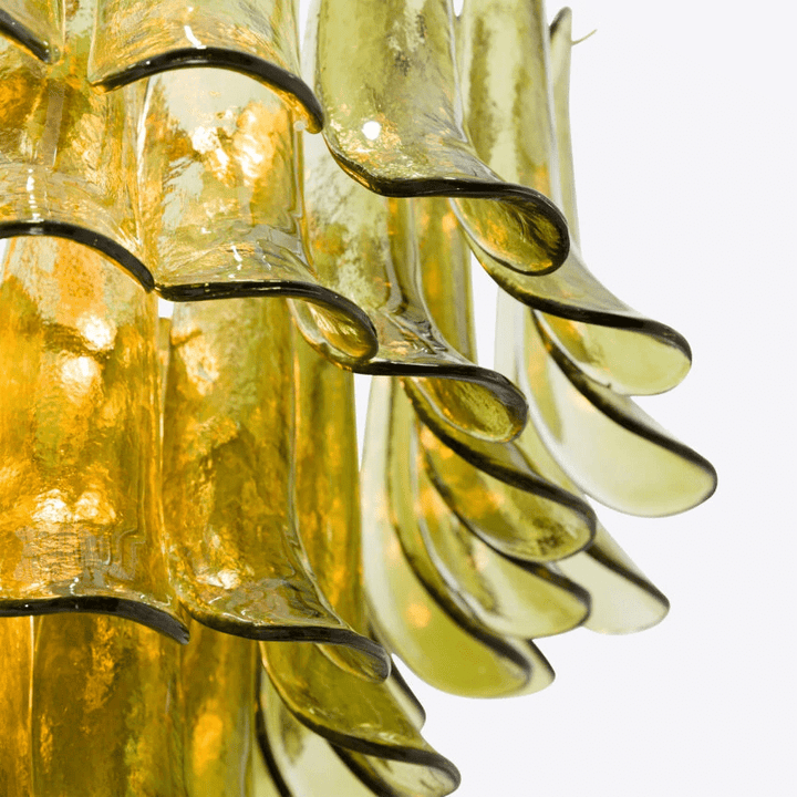Green Petalo Chandelier - Vakkerlight