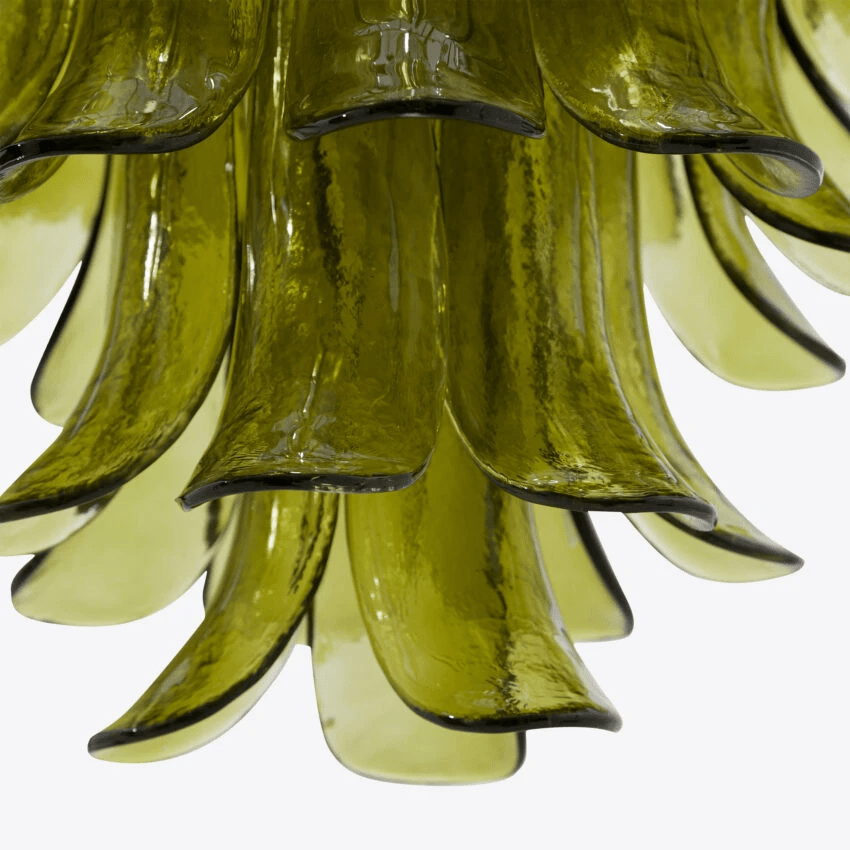 Green Petalo Chandelier - Vakkerlight
