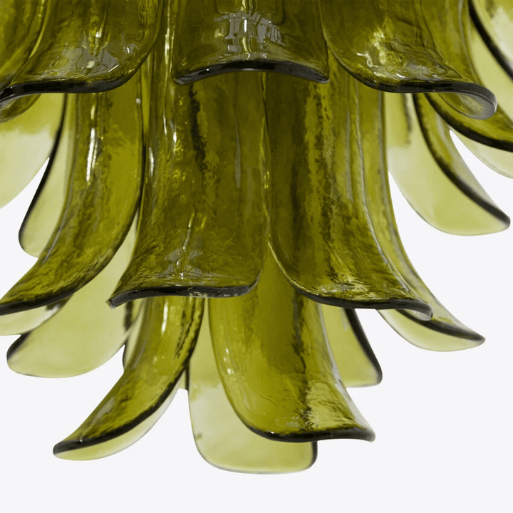 Green Petalo Chandelier - Vakkerlight