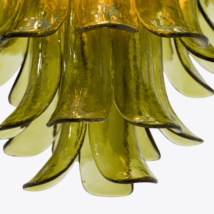 Green Petalo Chandelier - Vakkerlight