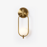 Aurea Brass Wall Light