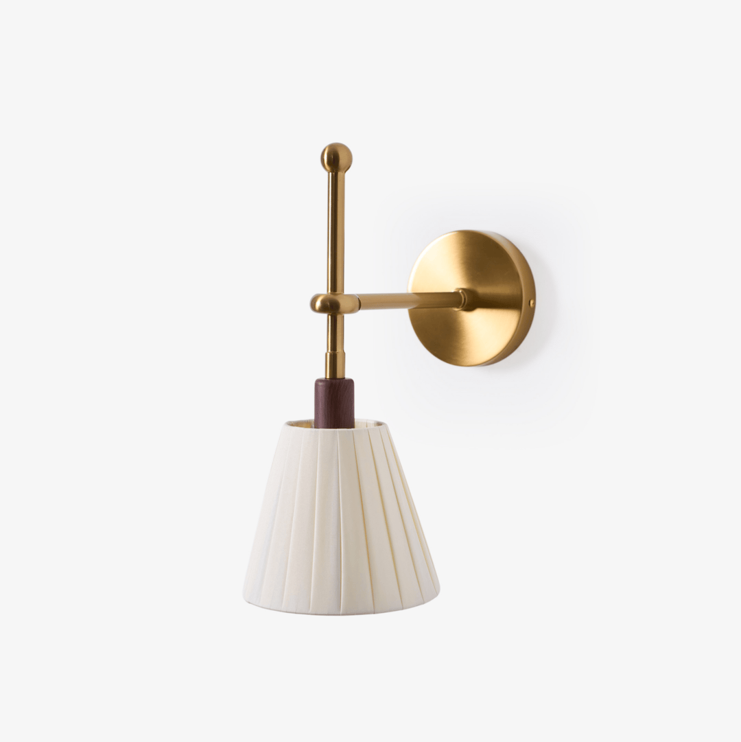 Pleated Fabric Wall Lamp - Vakkerlight