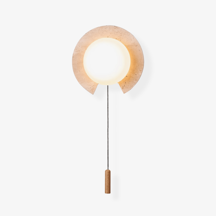 Solclip Travertine Wall Light - Vakkerlight