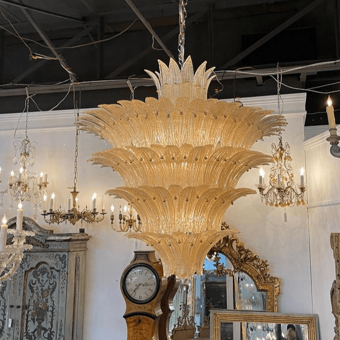 Murano Palmette Chandelier - Vakkerlight