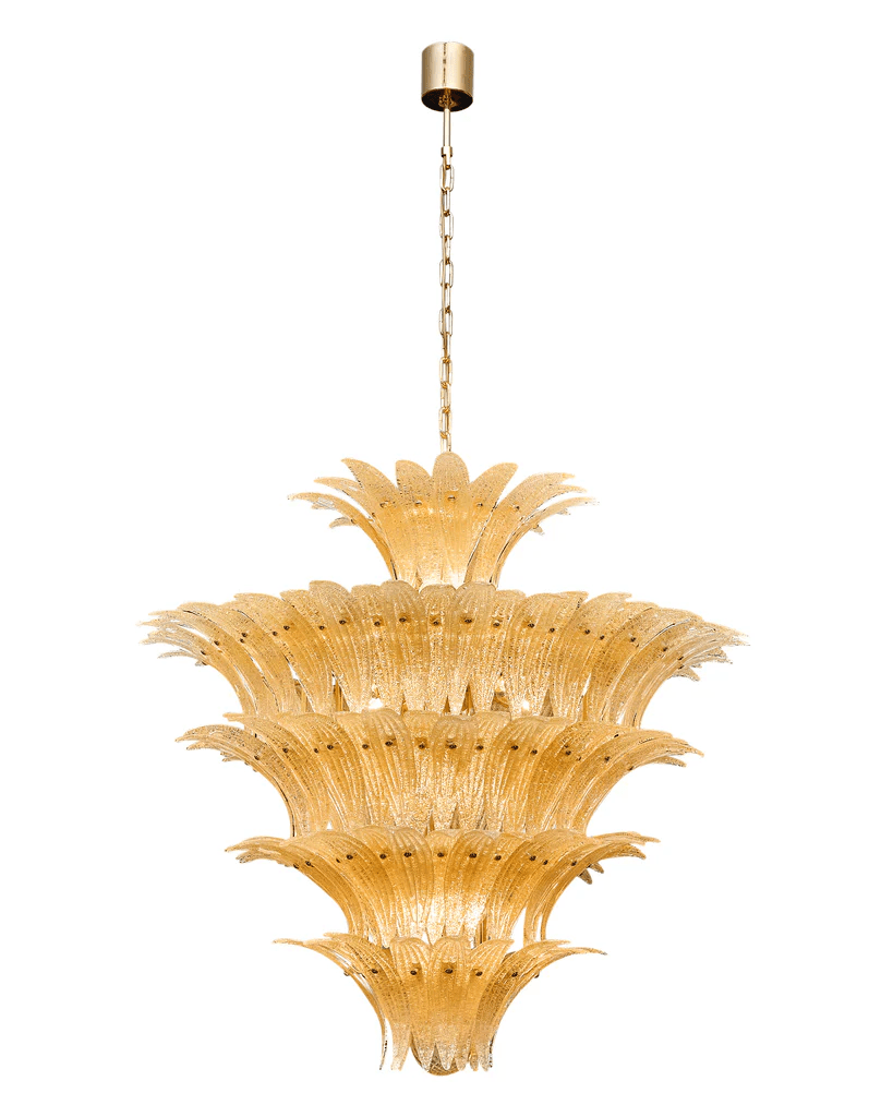 Murano Palmette Chandelier - Vakkerlight