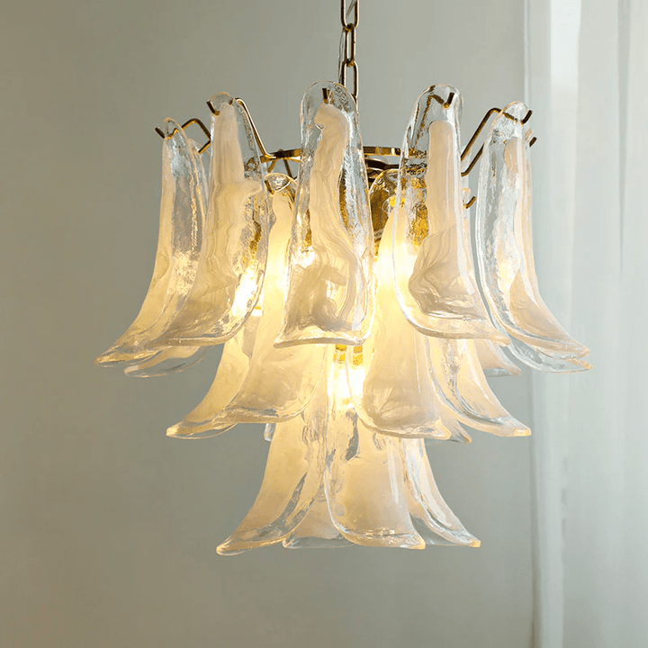 Murano Glass Petals Chandelier - Vakkerlight