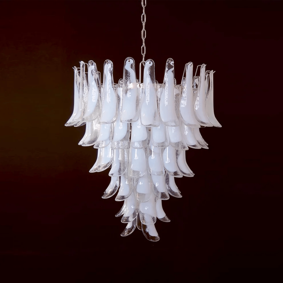 Murano Glass Petals Chandelier - Vakkerlight