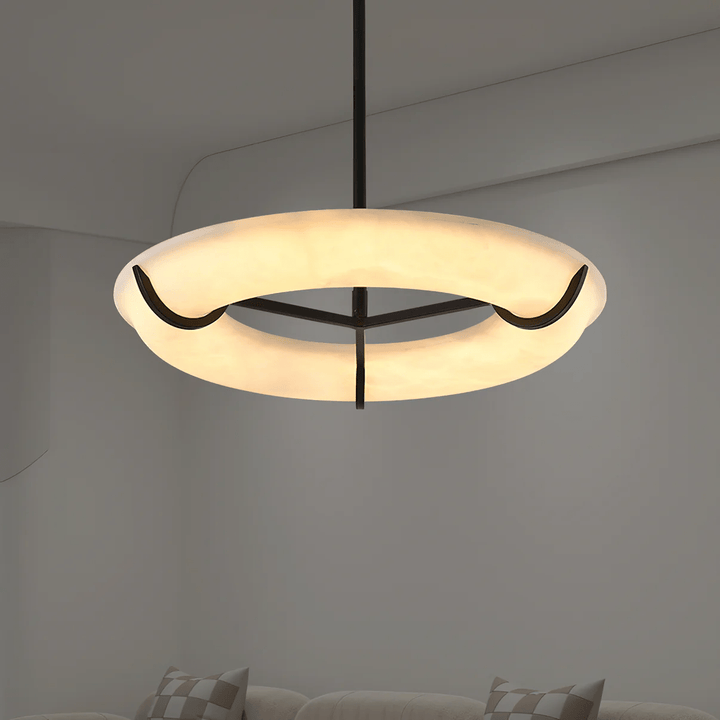Carve Alabaster Pendant Light - Vakkerlight
