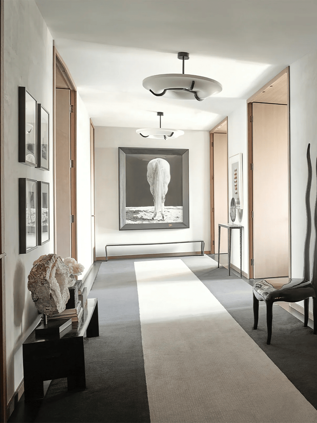 Carve Alabaster Pendant Light - Vakkerlight