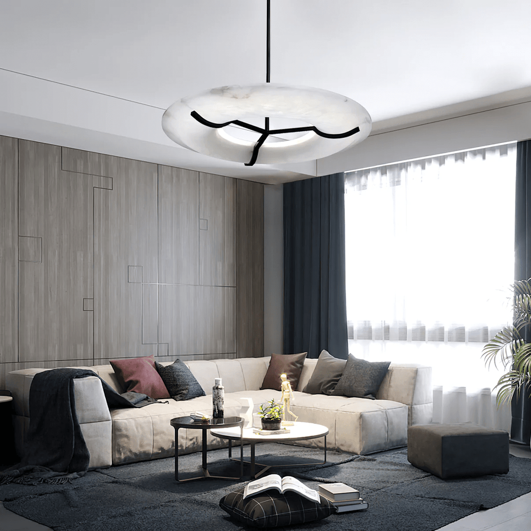 Carve Alabaster Pendant Light - Vakkerlight