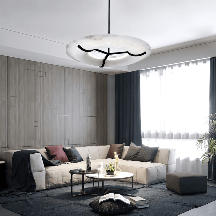 Carve Alabaster Pendant Light - Vakkerlight