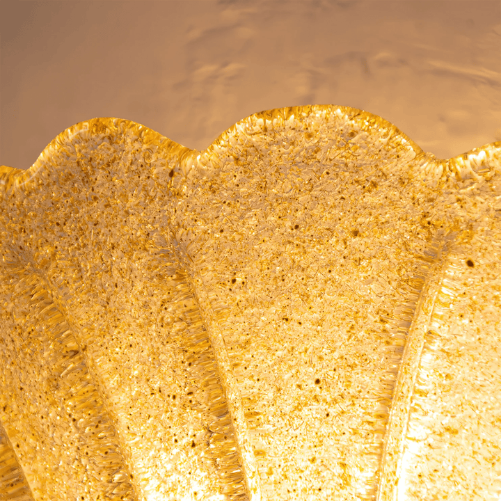 Scallop Edge Glass Wall Lamp - Vakkerlight