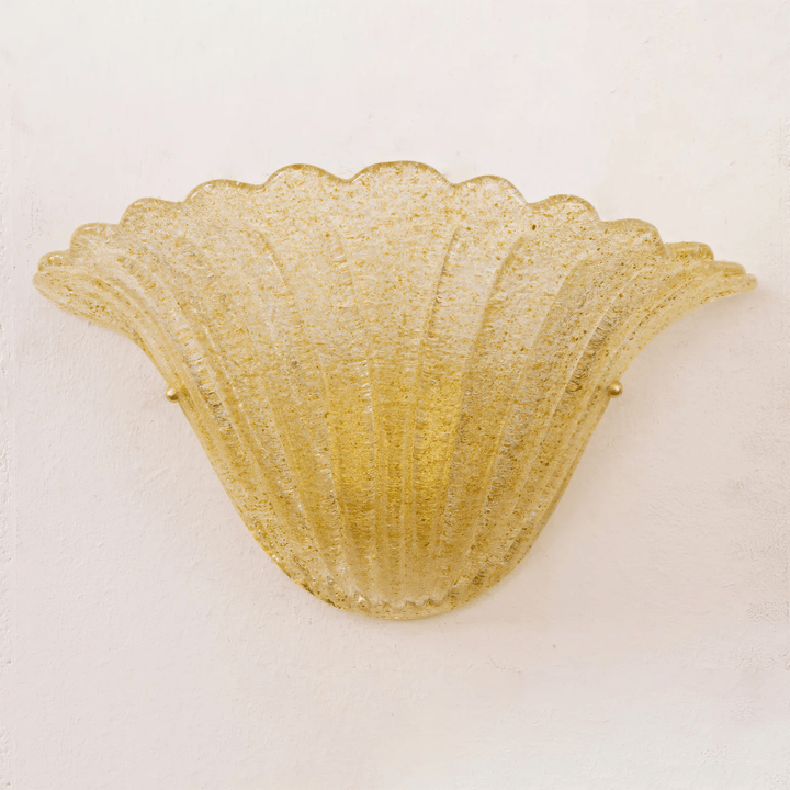 Scallop Edge Glass Wall Lamp - Vakkerlight