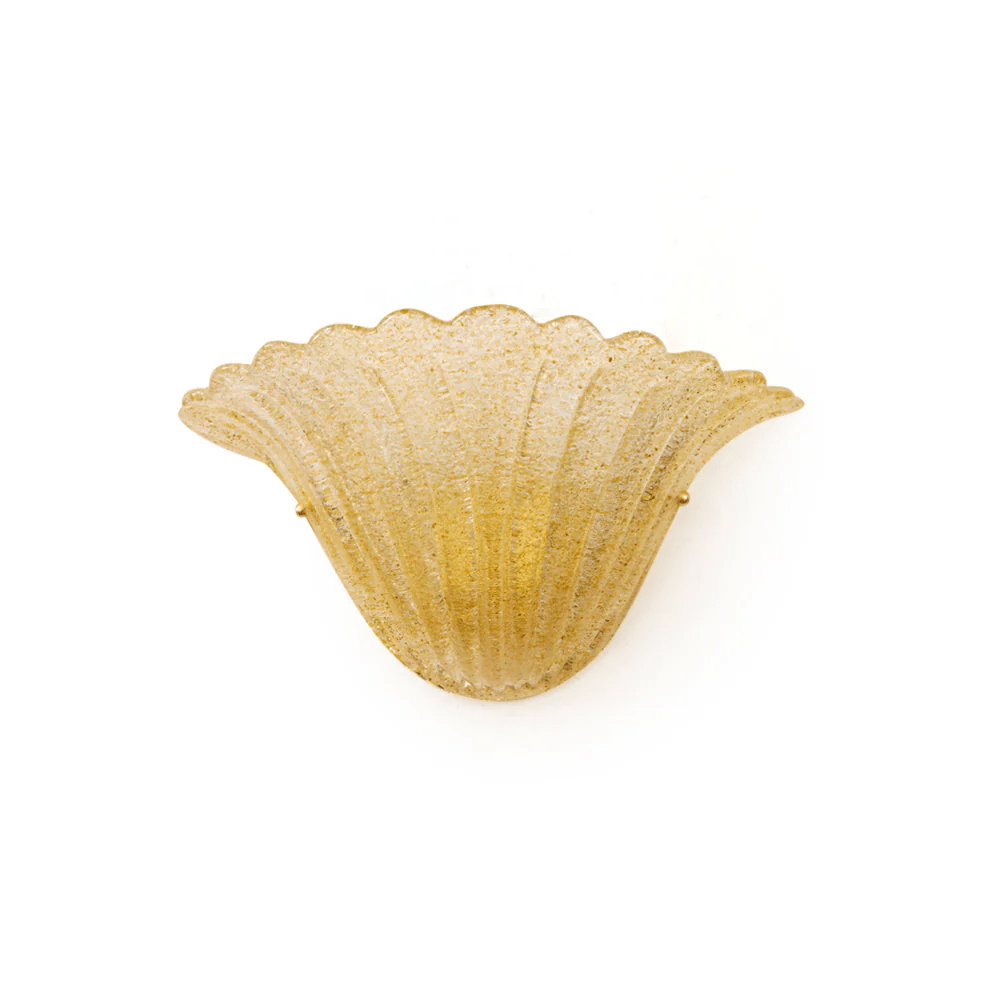 Scallop Edge Glass Wall Lamp - Vakkerlight