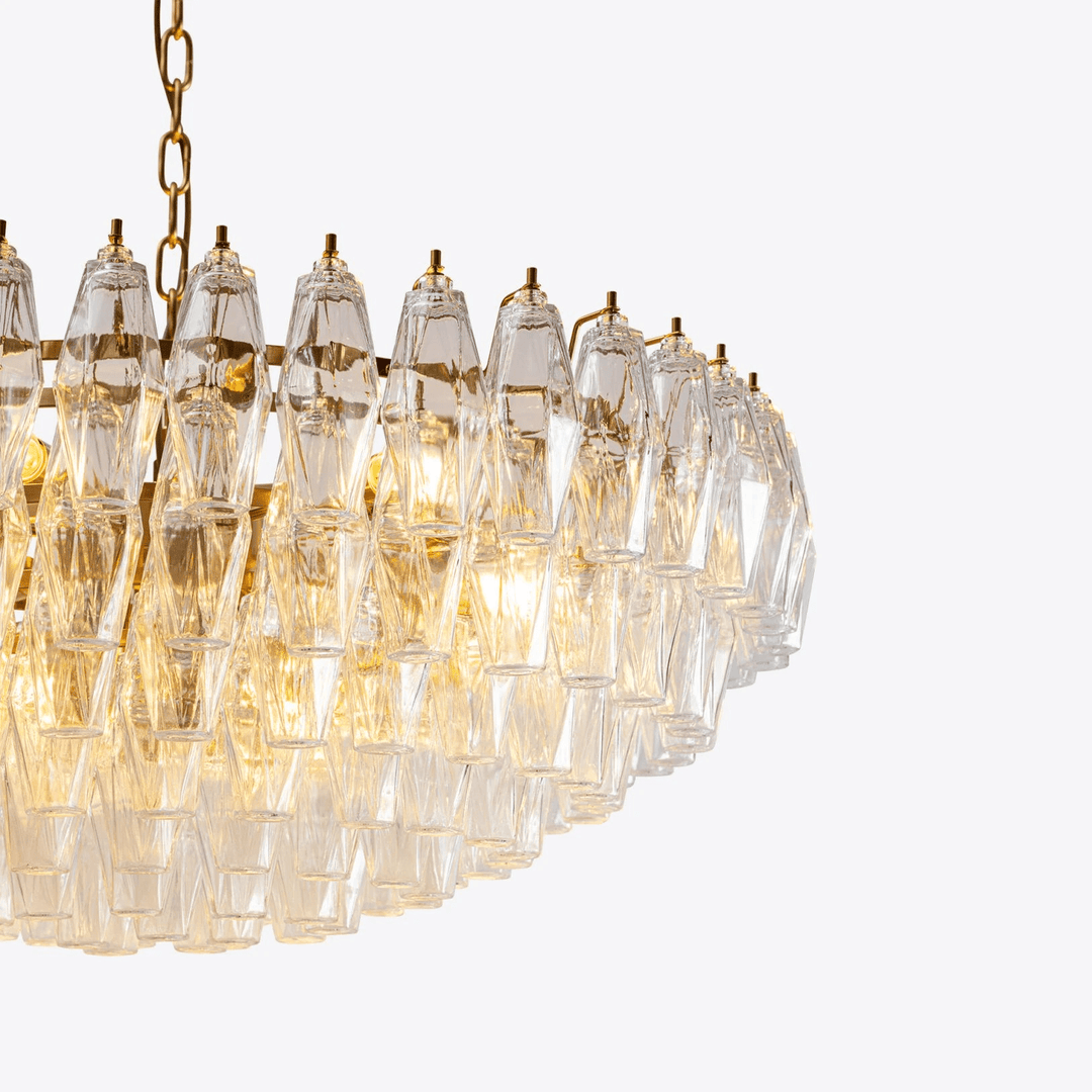 Clear Sorrento Chandelier - Vakkerlight