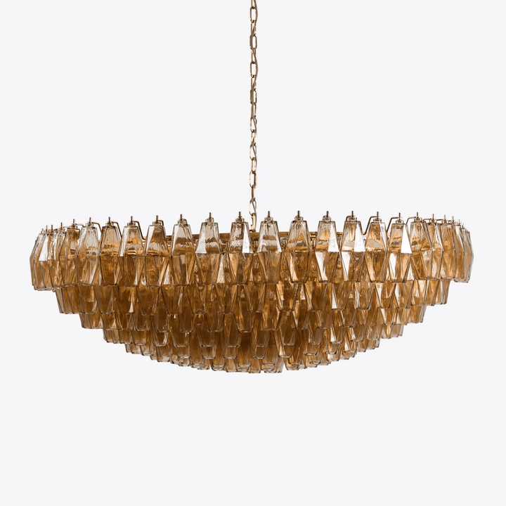 Amber Sorrento Chandelier - Vakkerlight