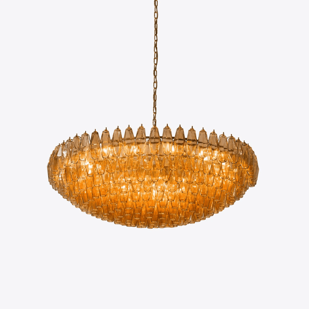 Amber Sorrento Chandelier - Vakkerlight